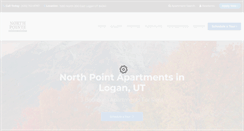 Desktop Screenshot of northpointeapartments.net